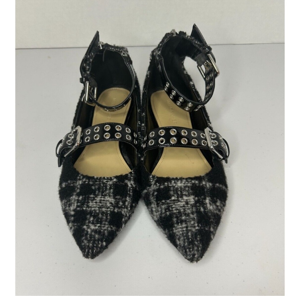 Marc Fisher Alen Two-Strap Flats 9